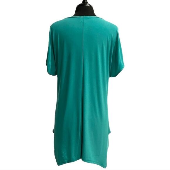 𝅺blossom By P Embellished Cold Shoulder Tunic Sz L - Picture 6 of 11